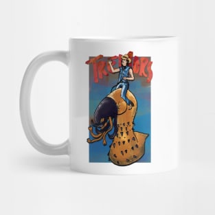 Giddyup, lil' Graboid! Mug